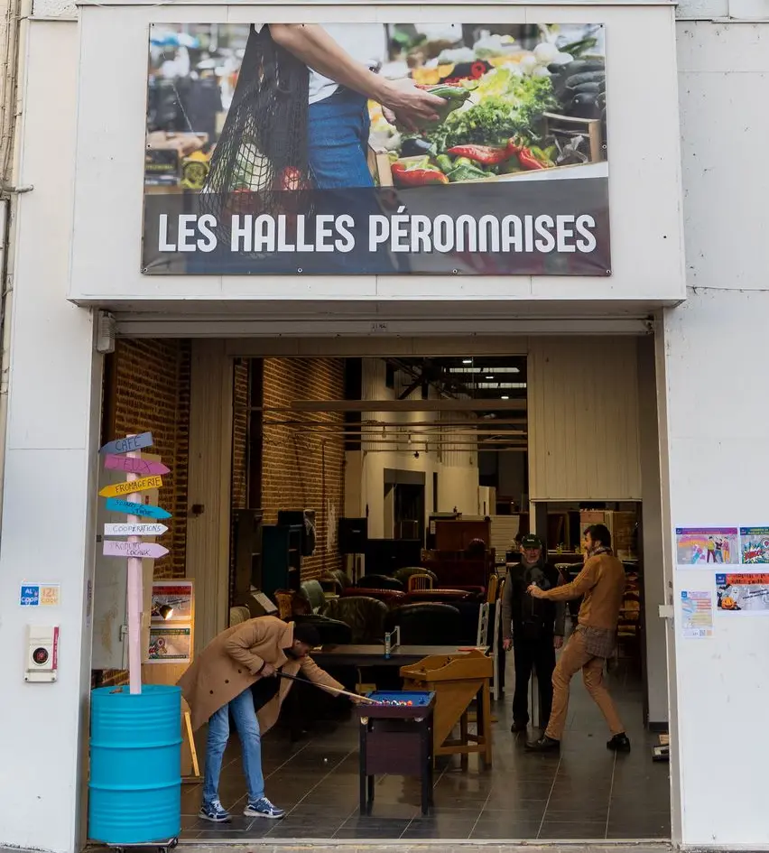 Halles produits locaux à Péronne