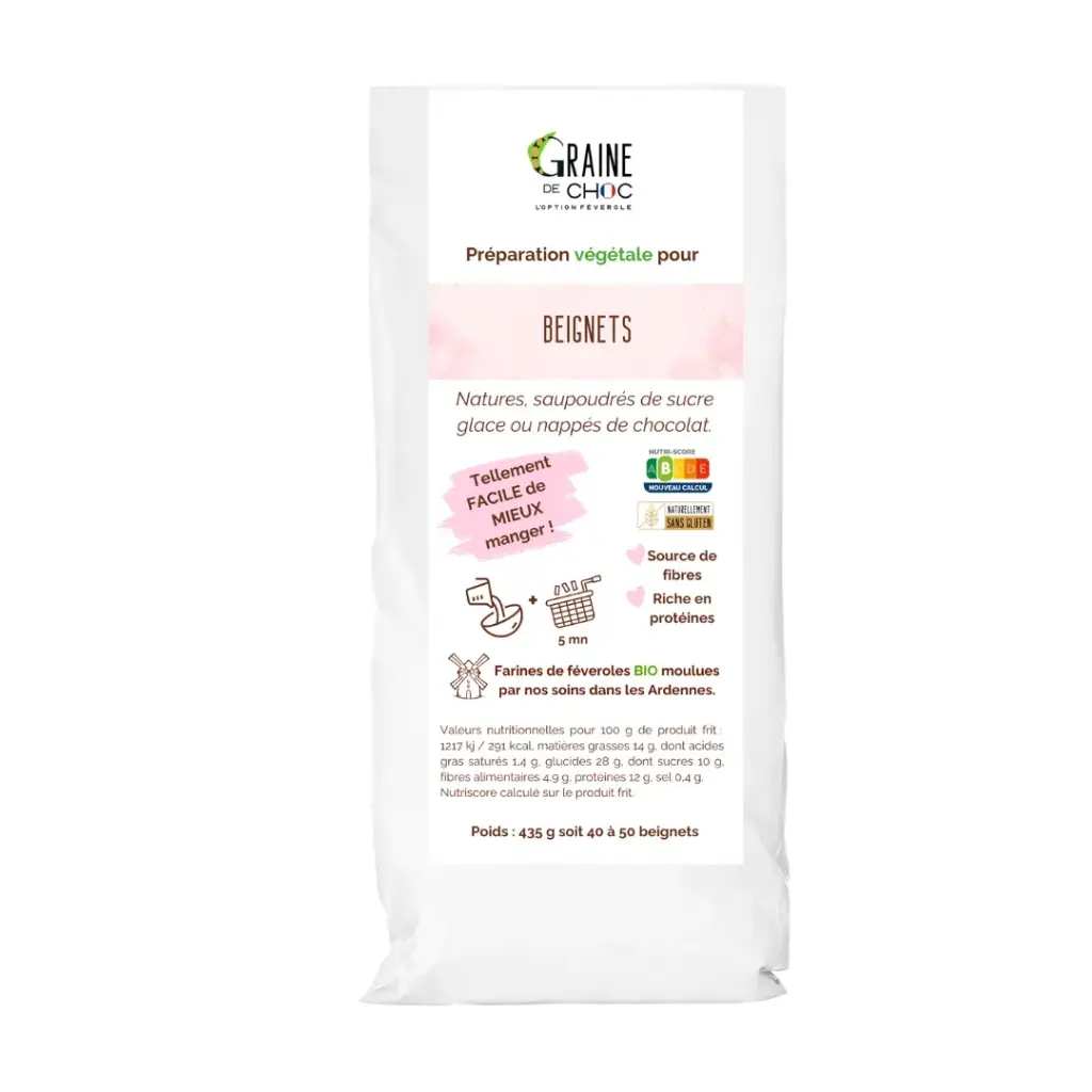 Préparation pour beignets 300g - Graine de choc