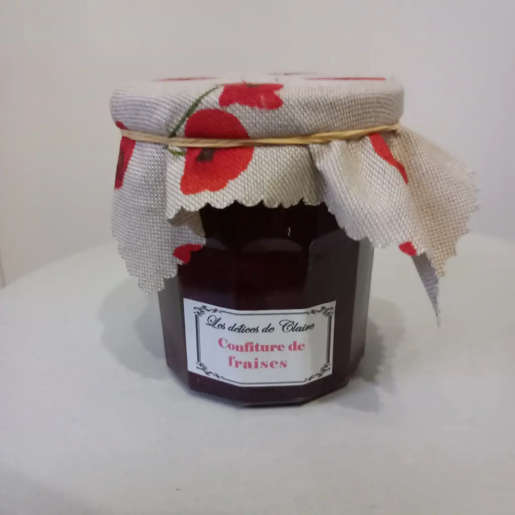 Confiture de fraises 350g - Les délices de Claire 