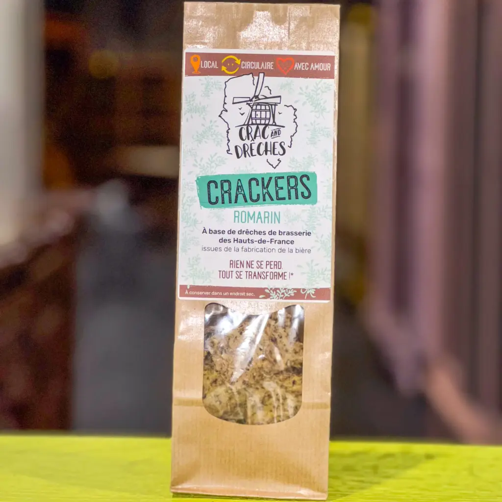 Crackers au Romarin - Crac & Drêches