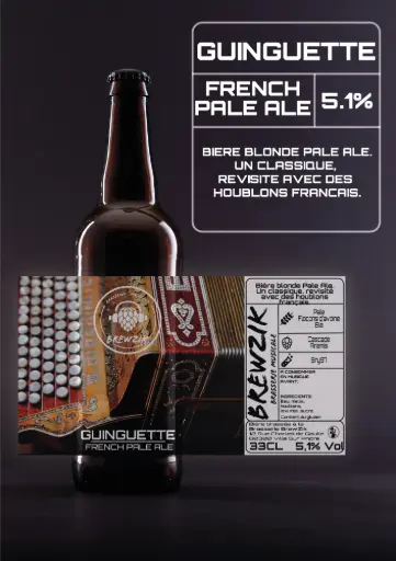 Guinguette blonde 33cl - Brewzik 