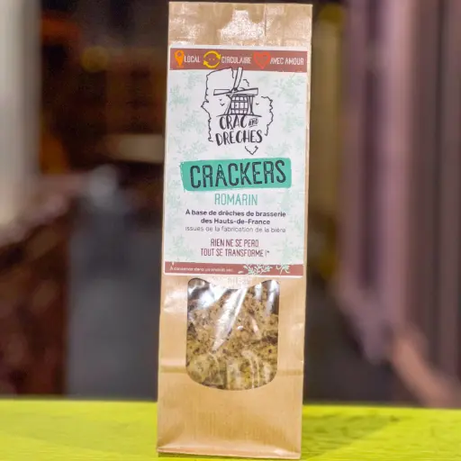 Crackers au Romarin - Crac & Drêches