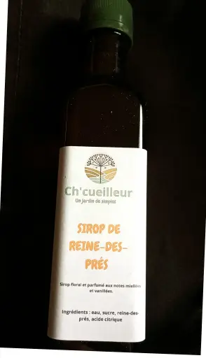 Sirop de reine des prés 320g- Ch'cueilleur